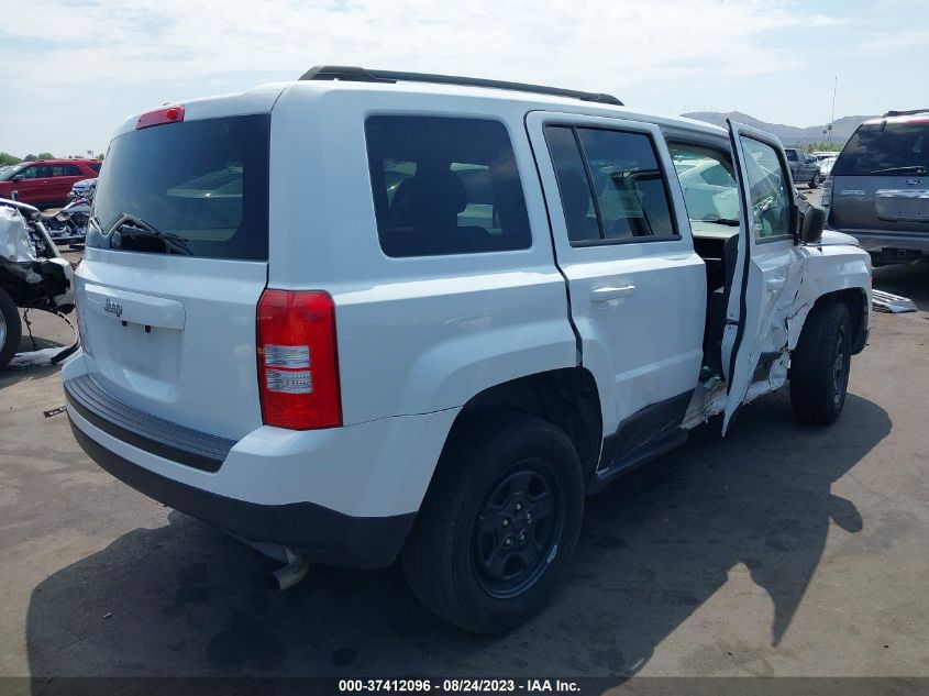 2016 JEEP PATRIOT SPORT - 1C4NJPBA2GD748415