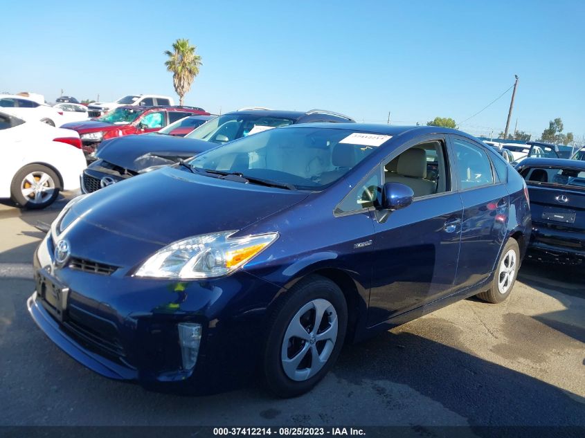 2014 TOYOTA PRIUS FOUR/FIVE/THREE/ONE/TWO - JTDKN3DU9E1827053