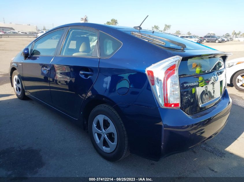 2014 TOYOTA PRIUS FOUR/FIVE/THREE/ONE/TWO - JTDKN3DU9E1827053