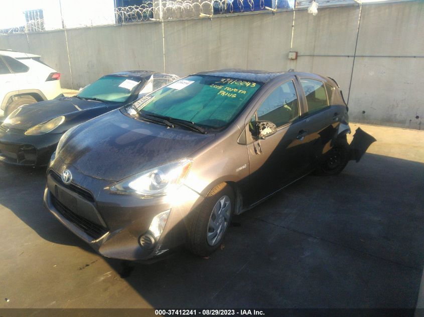 2015 TOYOTA PRIUS C ONE/TWO/THREE/FOUR - JTDKDTB39F1109002