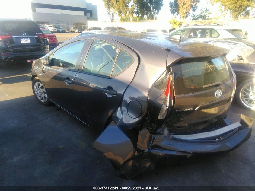 2015 TOYOTA PRIUS C ONE/TWO/THREE/FOUR - JTDKDTB39F1109002