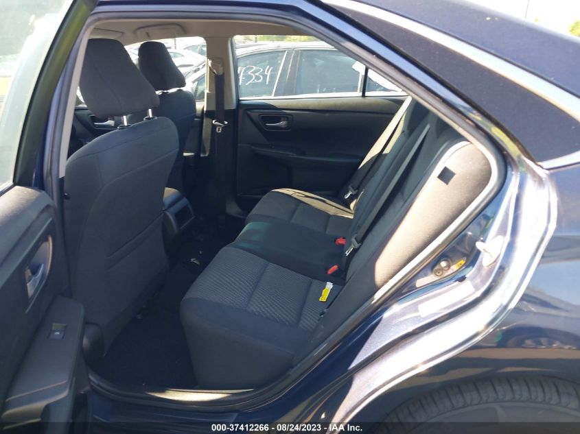 2015 TOYOTA CAMRY XLE/SE/LE/XSE - 4T4BF1FK6FR495717