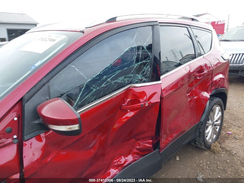 2017 FORD ESCAPE TITANIUM - 1FMCU0JD3HUA92823