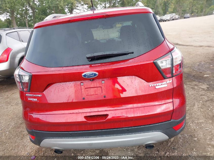 2017 FORD ESCAPE TITANIUM - 1FMCU0JD3HUA92823