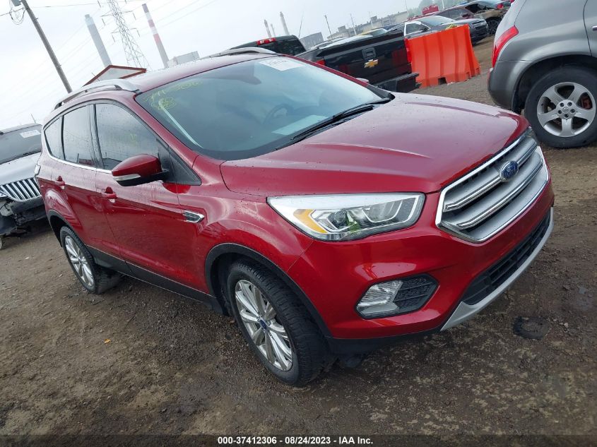 2017 FORD ESCAPE TITANIUM - 1FMCU0JD3HUA92823