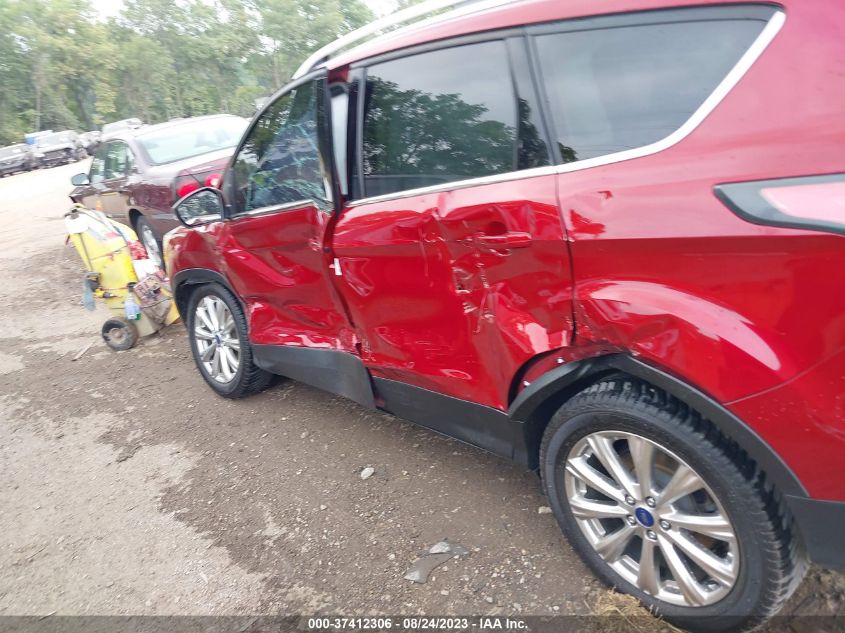 2017 FORD ESCAPE TITANIUM - 1FMCU0JD3HUA92823