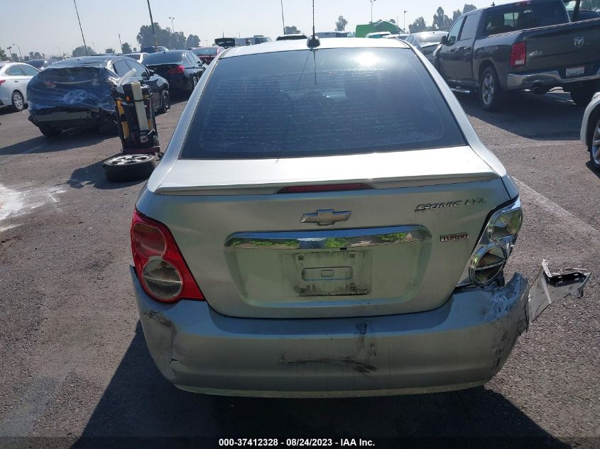 2015 CHEVROLET SONIC LTZ - 1G1JE5SB0F4194928