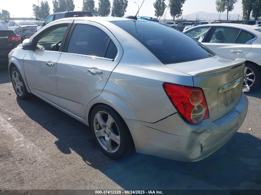 2015 CHEVROLET SONIC LTZ - 1G1JE5SB0F4194928
