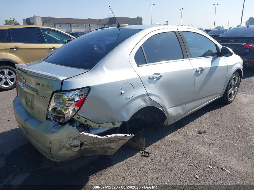 2015 CHEVROLET SONIC LTZ - 1G1JE5SB0F4194928
