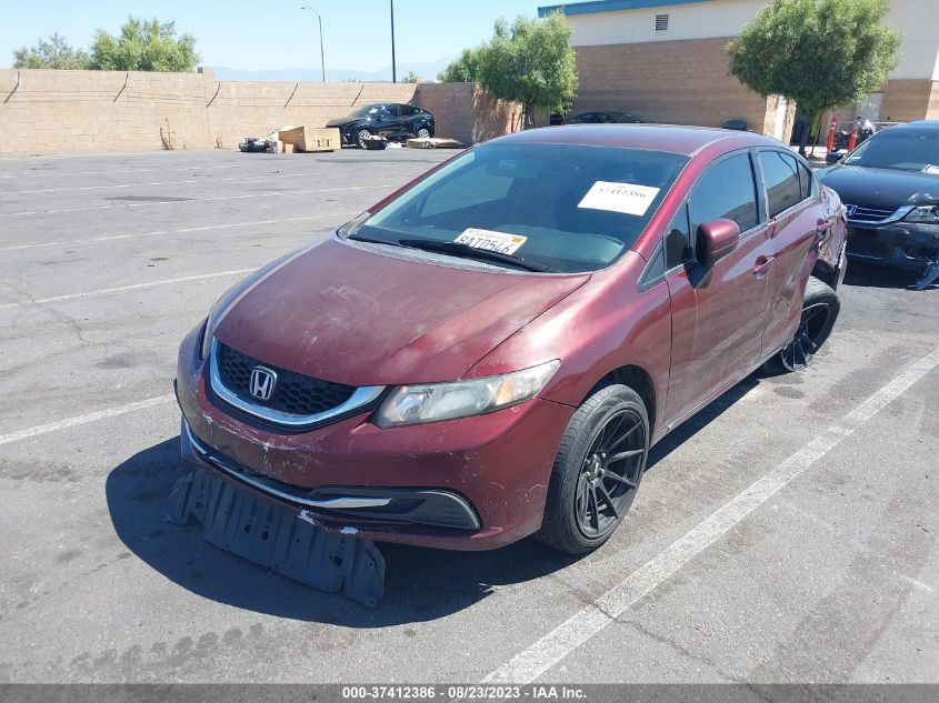 2015 HONDA CIVIC SEDAN LX - 19XFB2F51FE252021