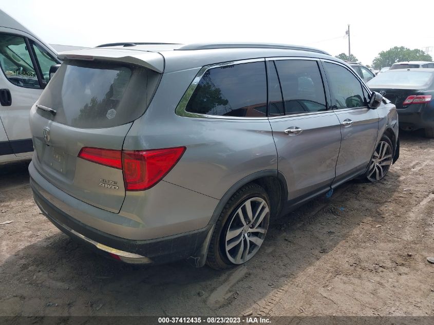 2016 HONDA PILOT ELITE - 5FNYF6H03GB092967