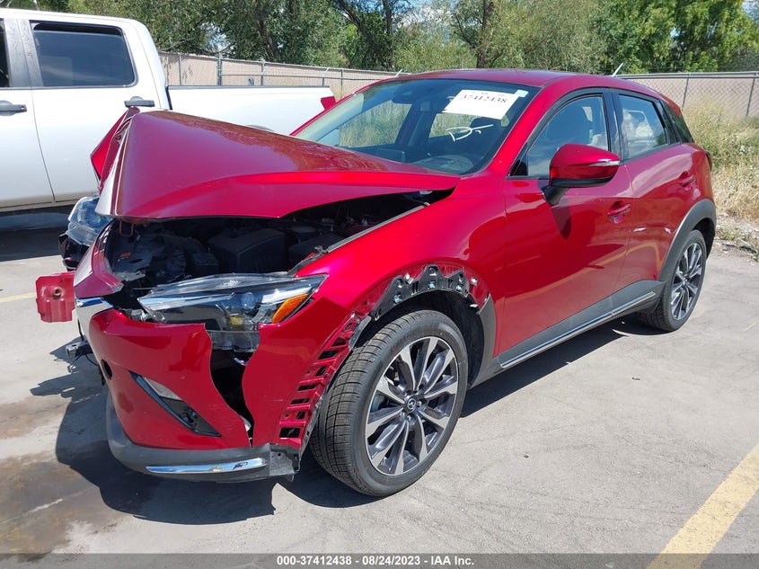 VIN JM1DKFD71K1458651 2019 MAZDA CX-3 GRAND TOURING