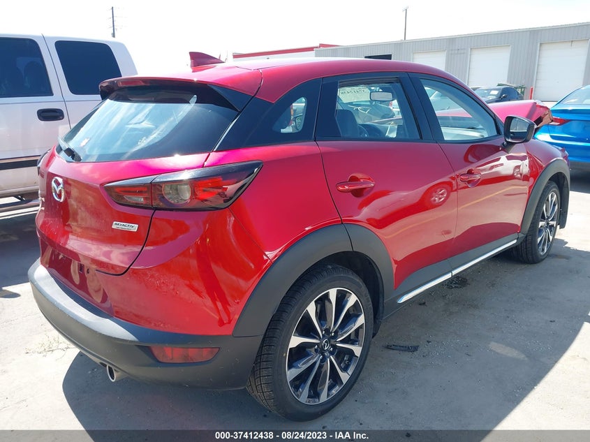 VIN JM1DKFD71K1458651 2019 MAZDA CX-3 GRAND TOURING