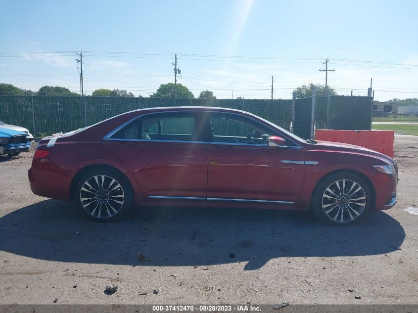 2017 LINCOLN CONTINENTAL RESERVE - 1LN6L9RP3H5617053