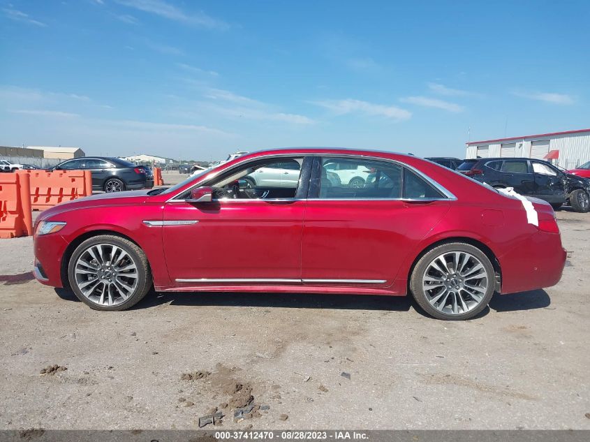2017 LINCOLN CONTINENTAL RESERVE - 1LN6L9RP3H5617053