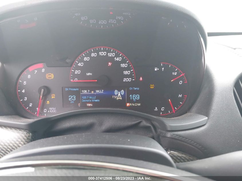 2016 CADILLAC ATS-V SEDAN - 1G6AN5SY4G0110455