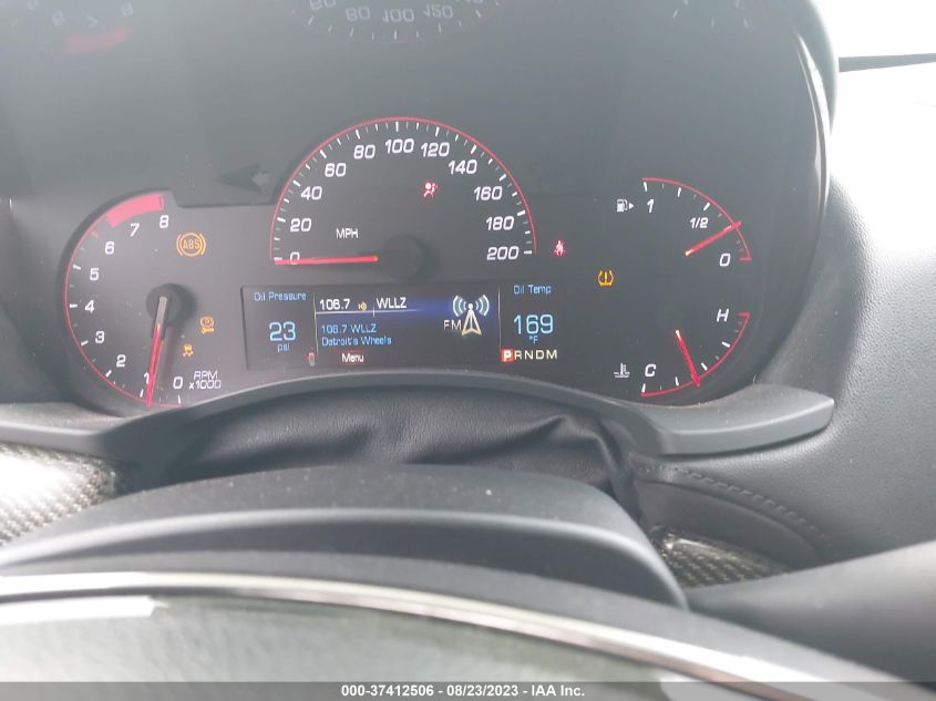 2016 CADILLAC ATS-V SEDAN - 1G6AN5SY4G0110455