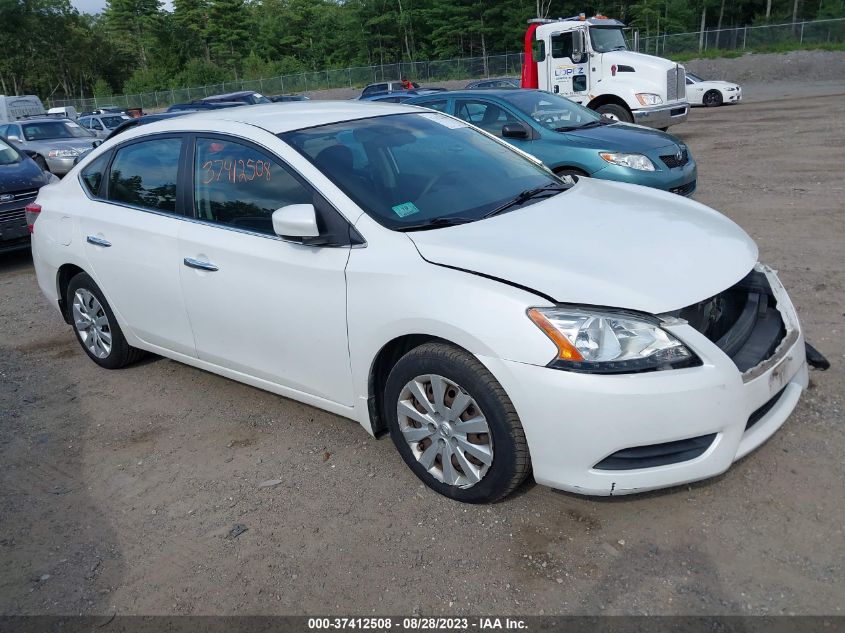 2014 NISSAN SENTRA S/FE+ S/SV/FE+ SV/SR/SL - 3N1AB7AP0EL650026