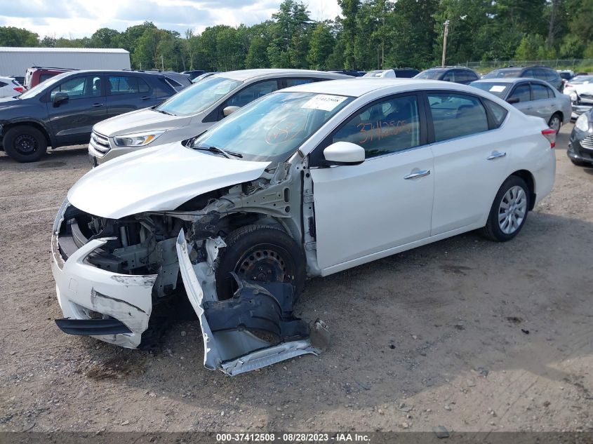 2014 NISSAN SENTRA S/FE+ S/SV/FE+ SV/SR/SL - 3N1AB7AP0EL650026