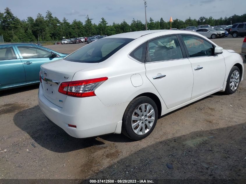 2014 NISSAN SENTRA S/FE+ S/SV/FE+ SV/SR/SL - 3N1AB7AP0EL650026