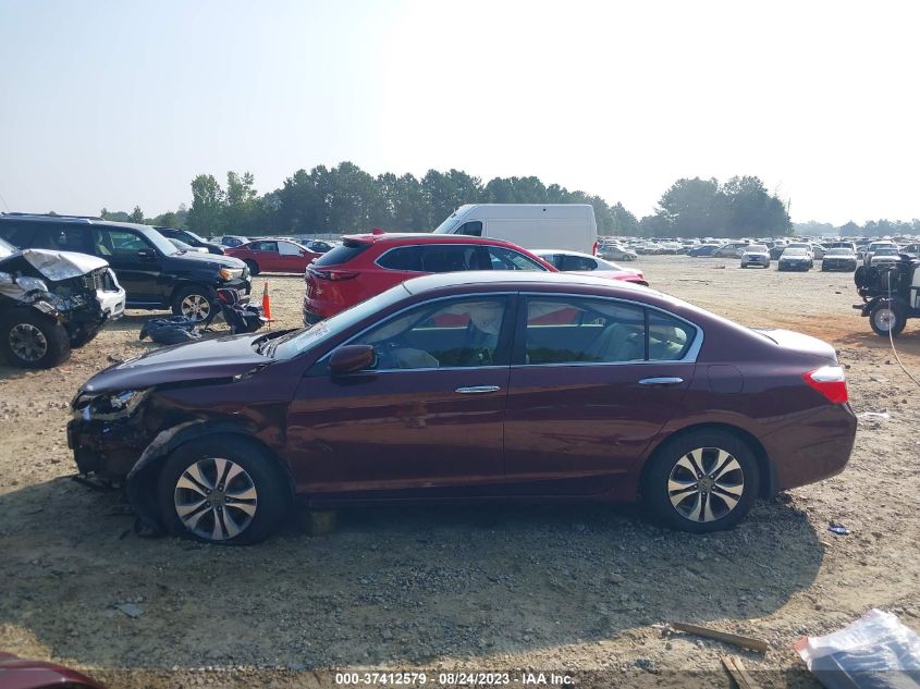 2015 HONDA ACCORD SEDAN LX - 1HGCR2F33FA111694