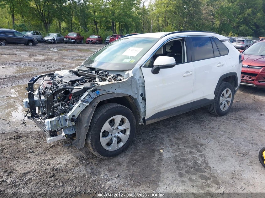 VIN JTMG1RFV7KJ020035 2019 TOYOTA RAV4 LE