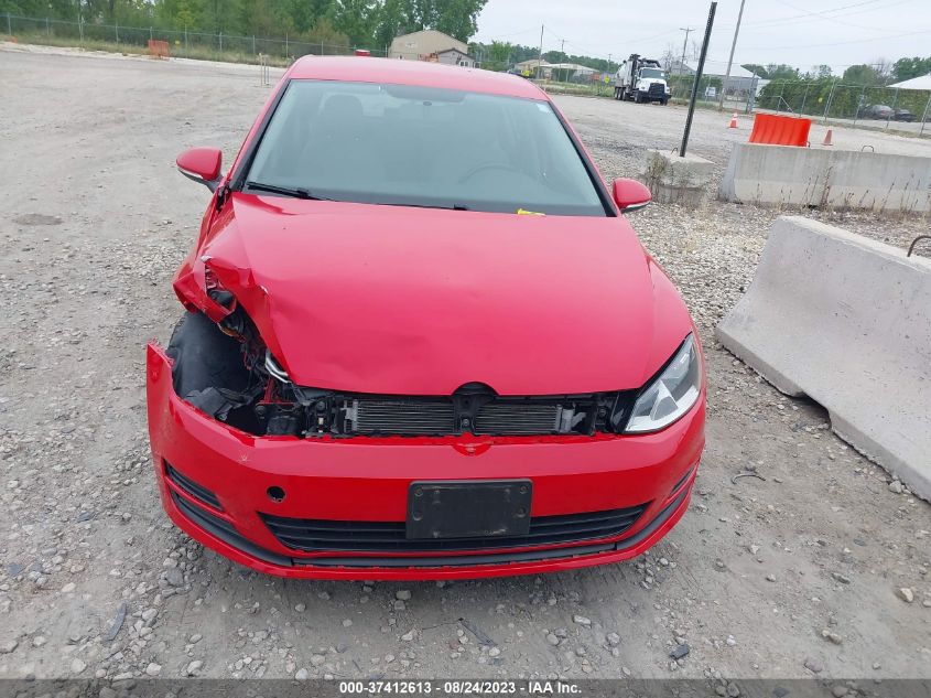 2015 VOLKSWAGEN GOLF TDI S - 3VW2A7AU3FM058459