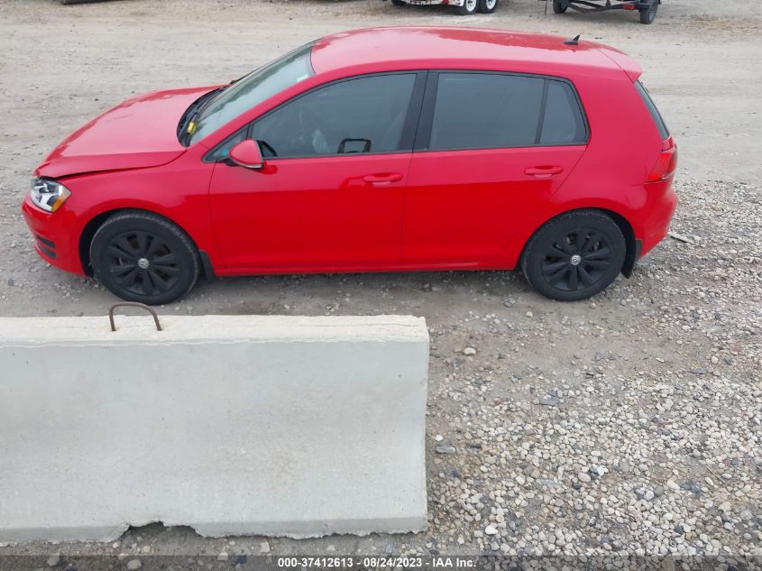 2015 VOLKSWAGEN GOLF TDI S - 3VW2A7AU3FM058459