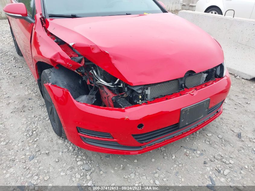 2015 VOLKSWAGEN GOLF TDI S - 3VW2A7AU3FM058459