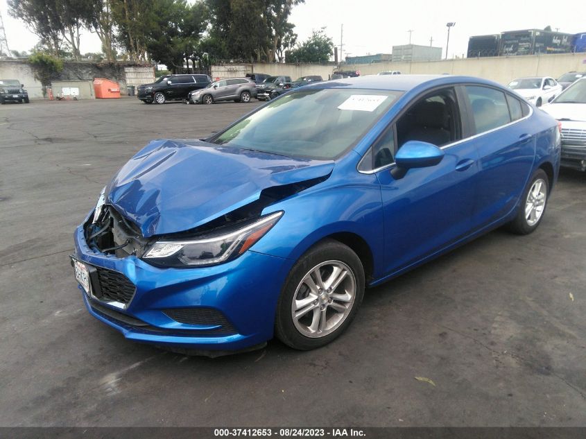 2018 CHEVROLET CRUZE LT - 1G1BE5SM0J7177012