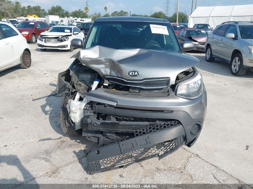 2018 KIA SOUL BASE - KNDJN2A23J7609741