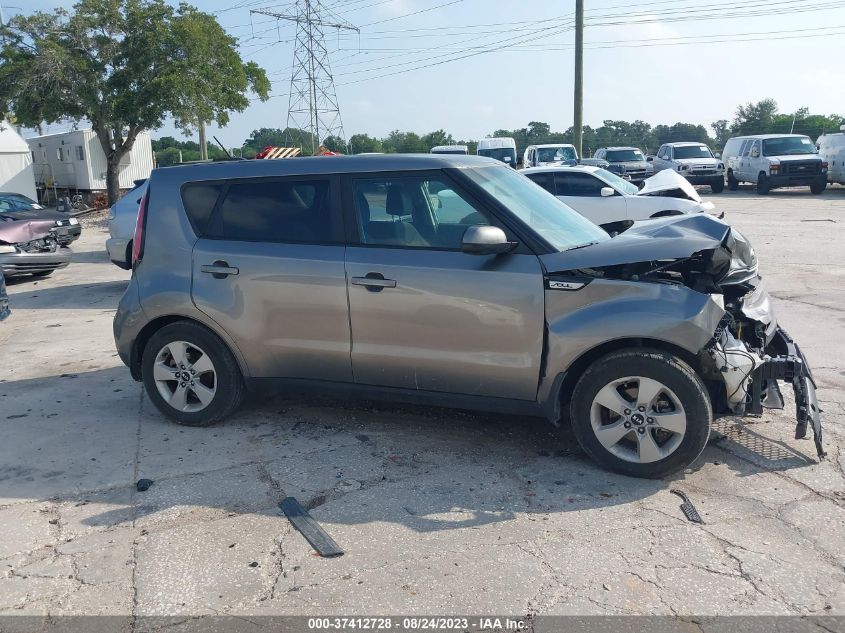 2018 KIA SOUL BASE - KNDJN2A23J7609741