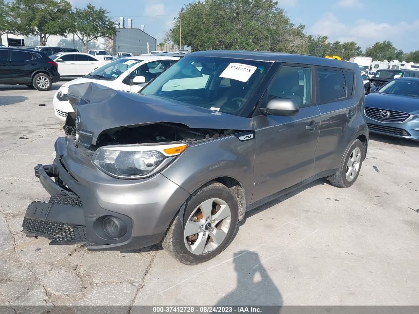 2018 KIA SOUL BASE - KNDJN2A23J7609741
