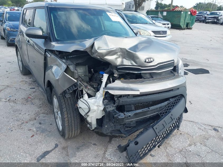 2018 KIA SOUL BASE - KNDJN2A23J7609741