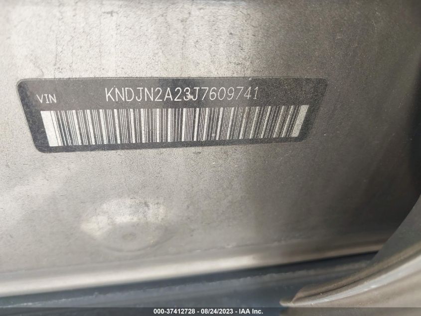2018 KIA SOUL BASE - KNDJN2A23J7609741