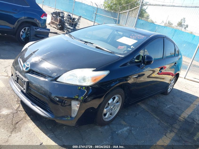 2013 TOYOTA PRIUS ONE/TWO/THREE/FOUR/FIVE - JTDKN3DU7D0339921