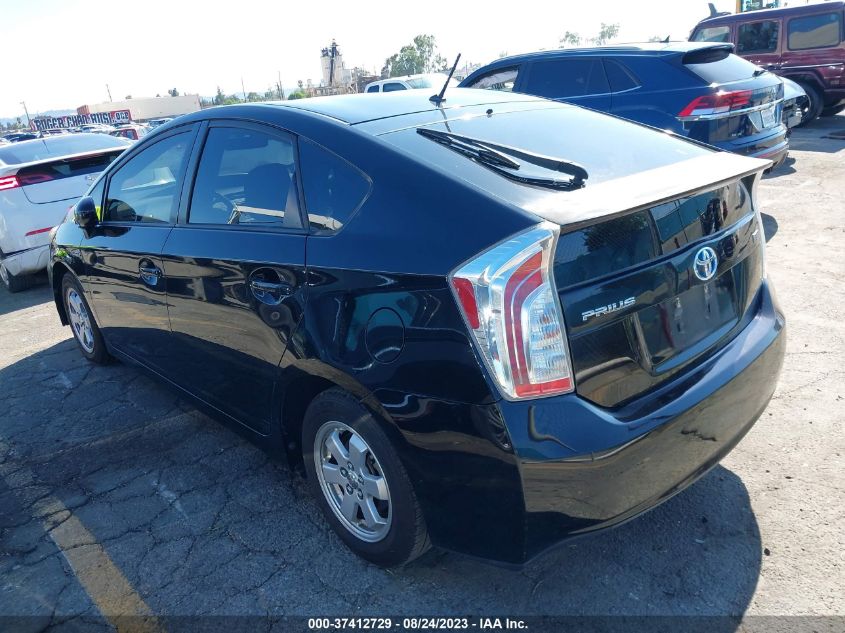 2013 TOYOTA PRIUS ONE/TWO/THREE/FOUR/FIVE - JTDKN3DU7D0339921