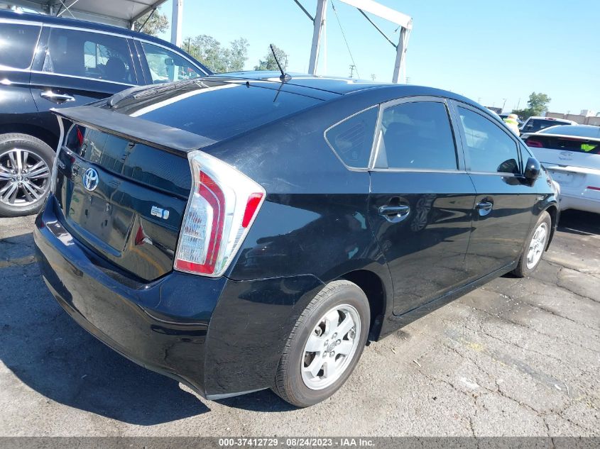 2013 TOYOTA PRIUS ONE/TWO/THREE/FOUR/FIVE - JTDKN3DU7D0339921