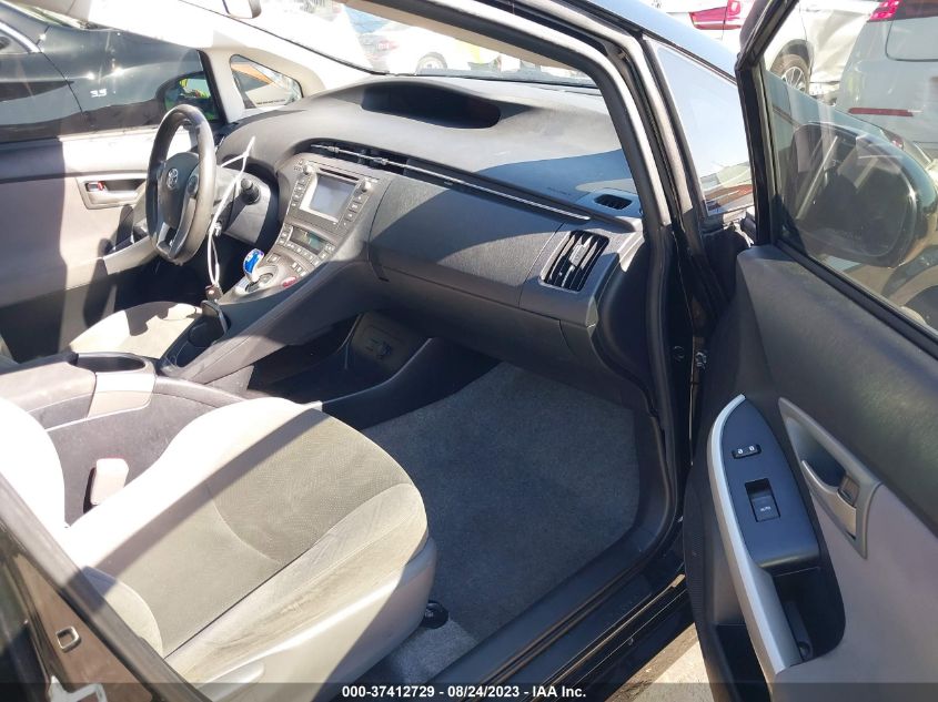 2013 TOYOTA PRIUS ONE/TWO/THREE/FOUR/FIVE - JTDKN3DU7D0339921