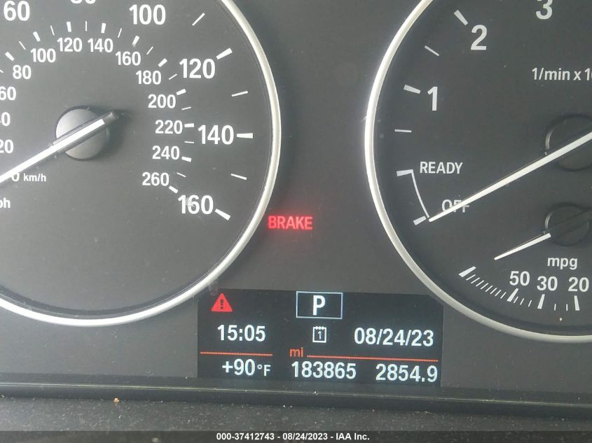 2015 BMW 3 SERIES 320I XDRIVE - WBA3C3C54FK202864