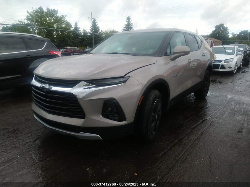 VIN 3GNKBCR47MS579231 2021 CHEVROLET BLAZER LT