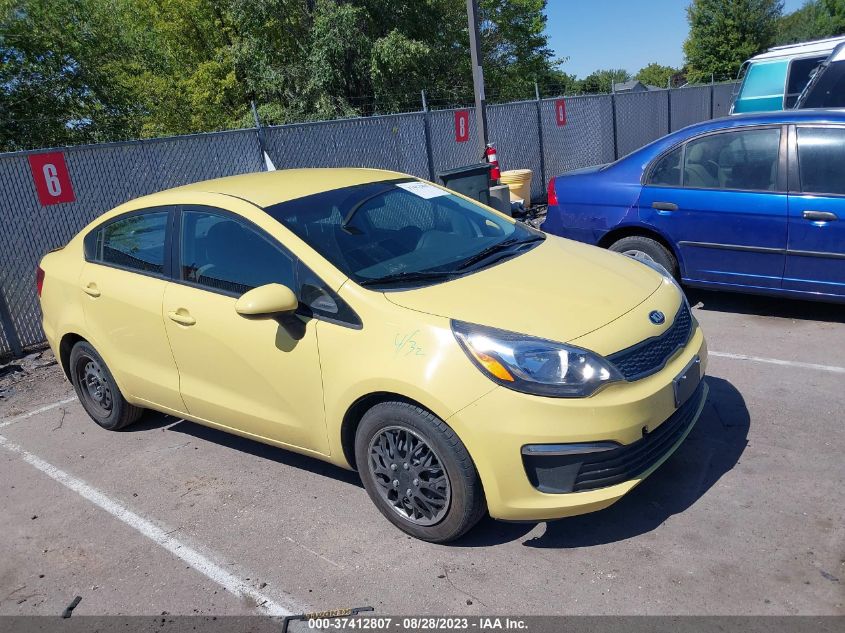2016 KIA RIO LX - KNADM4A32G6613702