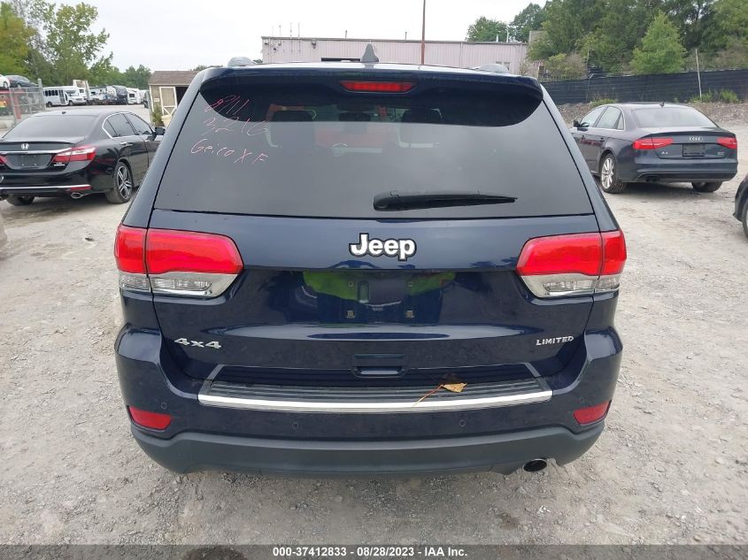 2017 JEEP GRAND CHEROKEE LIMITED - 1C4RJFBG6HC862800