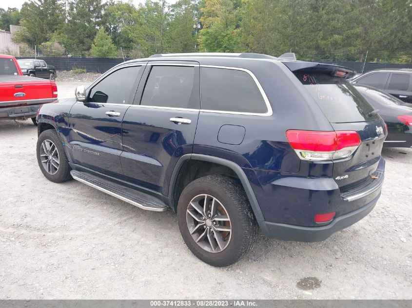 2017 JEEP GRAND CHEROKEE LIMITED - 1C4RJFBG6HC862800