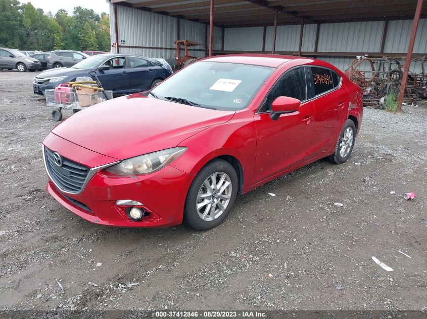 2015 MAZDA MAZDA3 I TOURING - JM1BM1V75F1230399