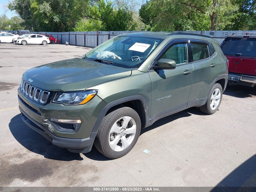 VIN 3C4NJDBB3MT529685 2021 JEEP COMPASS LATITUDE
