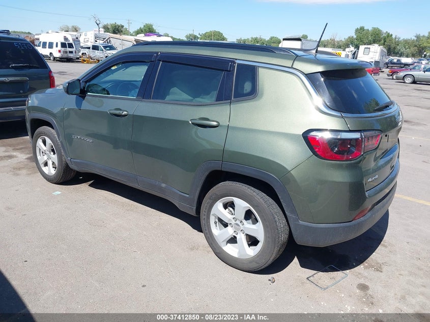 VIN 3C4NJDBB3MT529685 2021 JEEP COMPASS LATITUDE
