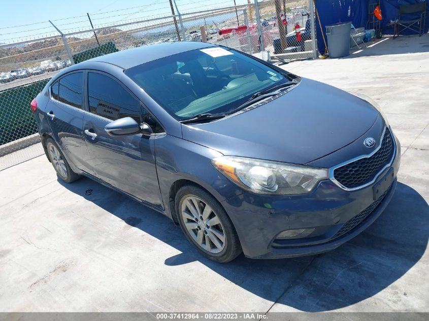 2014 KIA FORTE EX - KNAFX4A88E5053439