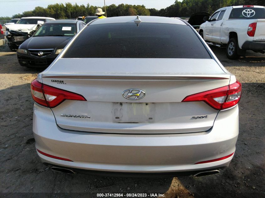 2015 HYUNDAI SONATA 2.4L SPORT - 5NPE34AF3FH218744