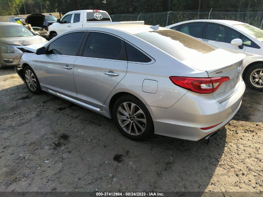 2015 HYUNDAI SONATA 2.4L SPORT - 5NPE34AF3FH218744